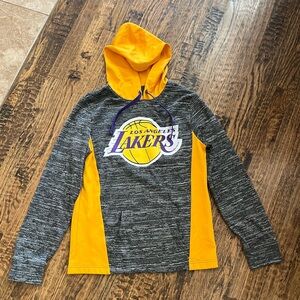 LA Lakers Men's Hoodie (Fanatics In Mint Condition) Men’s Size: Small Color Gray